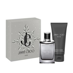 Jimmy Choo Man Gift Set: Eau de Toilette 50ml + Shower Gel 100ml Plastic Free